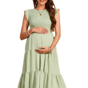 Flying Sleeve Draw Pleats Layered